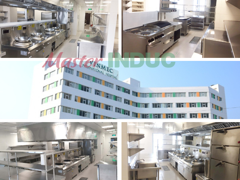 Dự án bếp từ công nghiệp tại bệnh viện Vinmec